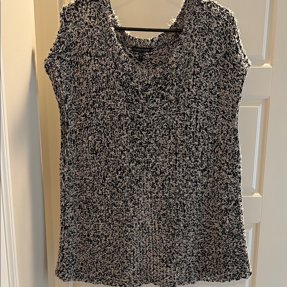 Eileen Fisher🖤Knit Top (XL)